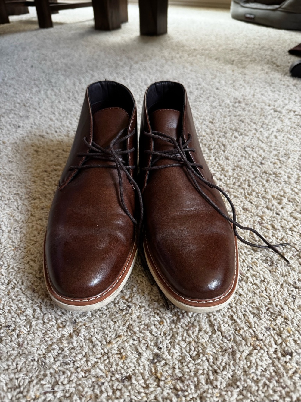 Gordon Rush Brown Leather dress boots